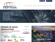 Tablet Screenshot of fepyma.es